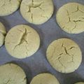 カクレポロジリ's cooksnap of when they made 抹茶風味のちんすこう.