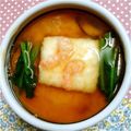 mt_eiko's cooksnap of when they made 熱々銀あんかけをかけて、豆腐の山芋蒸し。.