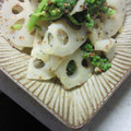 たらぴとりん's cooksnap of when they made ＋1品 菜の花と蓮根のマスタード和え.