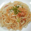 ととろ＆めい's cooksnap of when they made 蟹のトマトクリームパスタ.