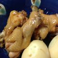 saccie's cooksnap of when they made 手羽元と卵のお酢煮.