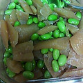 ゆぶね☆'s cooksnap of when they made 簡単！枝豆と数の子の昆布つゆ合え.