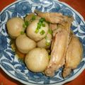 Jock's cooksnap of when they made 里芋と手羽中の旨煮.