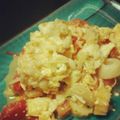 やんちも's cooksnap of when they made トマトと豆腐の玉子炒め.