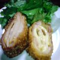 りゅーたんやぁたん's cooksnap of when they made 春✿豚肉と筍の味噌ミルフィーユとんかつ♡.