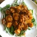 みえ牛's cooksnap of when they made 筍とやわらか鶏もも肉のピリ辛炒め～♪.