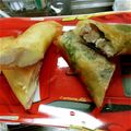 tibida's cooksnap of when they made おつまみメニュー☆ささみチーズ春巻き.