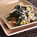 みみんご。's cooksnap of when they made モヤシとワカメの胡麻味噌和え.