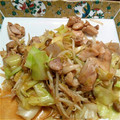 ぽんでQ's cooksnap of when they made 簡単豚肉ともやし炒め.