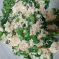 ビッちゃん's cooksnap of when they made 菜の花と豆腐のゴマだれ和え.