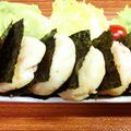 つかのんちゃん's cooksnap of when they made ☆塩辛ポテトの海苔サンド☆.