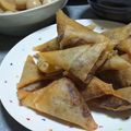 CHI〜CHAN's cooksnap of when they made レトルトカレーで簡単★サモサ.