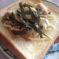 manecoco's cooksnap of when they made くせになる★角煮トースト.