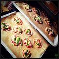 mamatan's cooksnap of when they made 超簡単☆餃子の皮ピザ☆.