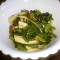 てっかりんちゃん's cooksnap of when they made シメジとほうれん草のさっと煮☆.