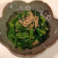 ま茶子's cooksnap of when they made ほうれん草のごまぽんかけ.