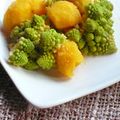 しやわし's cooksnap of when they made ロマネスコと新じゃがのサラダ.