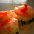mayutaso♪'s cooksnap of when they made 生ハムとチーズのにじいろ押し寿司.