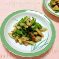 サンディサンディ's cooksnap of when they made 竹輪とピーマンのカレー炒め.