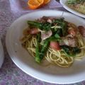 さとみにぃ～'s cooksnap of when they made 手早く☆菜の花のオイルパスタ.