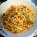 キキゴン's cooksnap of when they made 古くなった野沢菜で納豆チャーハン♪.
