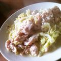 mofy★'s cooksnap of when they made 鶏胸肉とキャベツのマヨネーズ蒸し.