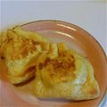 asa89's cooksnap of when they made 我が家の納豆キムチ巾着焼き(チーズ入り).