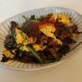 なち☆★'s cooksnap of when they made 牛肉とニラと卵で☆オイスターソース炒め.