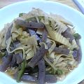 なっぱむし's cooksnap of when they made おつまみにも♪たけのこんにゃくきんぴら.