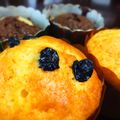 kimarijo's cooksnap of when they made ブルーベリー♪マフィン.