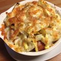 沙希ちゃん's cooksnap of when they made カリフラワーとじゃが玉ねぎのチーズ焼き★.