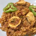 まりっコぐらし's cooksnap of when they made ホットプレートパエリア [母からのレシピ.