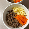 ame-ikuru's cooksnap of when they made うちの定番☆甘辛牛そぼろ丼.