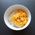 WOODs´'s cooksnap of when they made 超簡単♡お坊っちゃまの卵のせご飯♡ＴＮＧ.