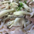 OyukarinO's cooksnap of when they made はなまる～✿な、豚もやし蒸し☆.
