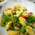 じんとっと's cooksnap of when they made 菜花の卵炒め.