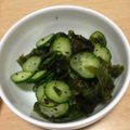 くろえび's cooksnap of when they made わかめとキュウリのゆかり和え.