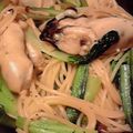 食いしん坊山ガール's cooksnap of when they made 牡蠣と小松菜のオイルソースのパスタ.