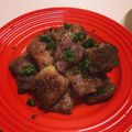 ○にゃんまる○'s cooksnap of when they made 牛レバーのソテー。.