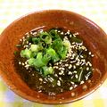 にきけん's cooksnap of when they made もずくわかめｯ酢♪*°.