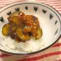 Marrietty's cooksnap of when they made スタミナＵＰ！カレー香る✿麻婆茄子納豆丼.