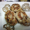 綾りんご姫's cooksnap of when they made 花粉症対策メニュー！和風 蓮根ハンバーグ.
