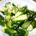 にぃもちゃん's cooksnap of when they made にんにく醤油でうんまっ☆きゅうりのナムル.
