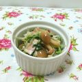 おおたえみ's cooksnap of when they made 水菜としめじのマリネ風サラダ.