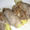 ゆあ**'s cooksnap of when they made 豚ロースでクルクル巻き～チーズキャベツ.