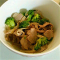 りらっっくみ's cooksnap of when they made 簡単！ブロッコリーと豚肉柚子胡椒マヨ炒め.