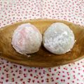エンテれいに's cooksnap of when they made 白玉粉と水と砂糖混ぜてレンジ！苺大福.