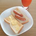 ﾋﾟﾛﾐ♡'s cooksnap of when they made 簡単美味！私のズボラなウインナートースト.