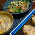 イハナ's cooksnap of when they made 万能キノコと水菜の炒め物☆.