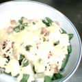 おかあさん４３０'s cooksnap of when they made スナップえんどうのチーズ焼き♪.